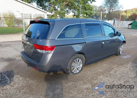 2016 Honda Odyssey Ex from USA, damaged, VIN 5FNRL5H43GB086211